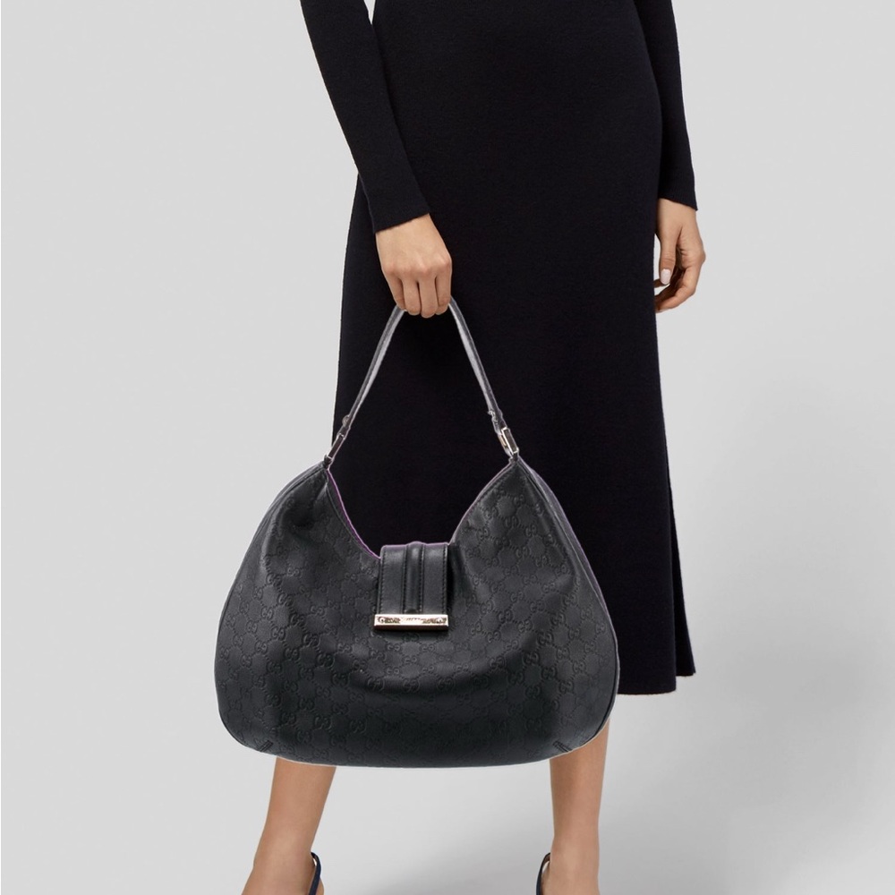 Gucci Black Hobo Bag
